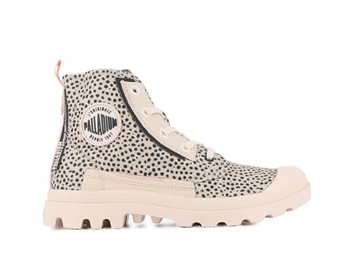 Image of Palladium Women's Pampa Underlayer Trainers, Sand Leopard, 6 UK