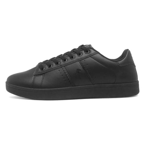 Image of Original Penguin Steadman Mens Black Trainer - Size 10 UK - Black