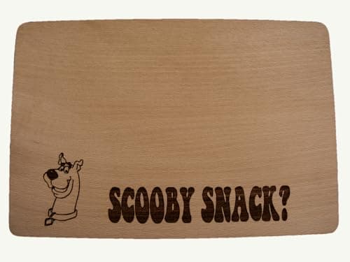 Image of FastCraft Scooby Doo Snacks Chopping Cutting Cheese Board Place Mat Gift Present