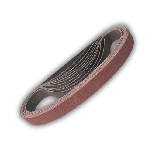 Image of 20 x 520mm 3M 784F Ceramic Sanding Belts // 36+, 60+ & 80+ Grit // Pack of 10 Belts (80+)