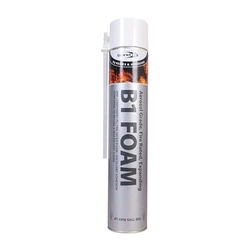 Image of BondIT 750ml PU Fire Resistant Expanding Foam Polyurethane Hand Gun Grade B2 Multi-Purpose PU Foam Aerosol Cleaning Fluid Pink (Pu Foam)