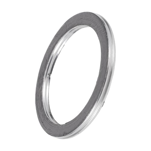 Image of REPAIROCK ID 55mm Exhaust Manifold Gasket Prevent Leak Noise Exhaust Donut Gasket Muffler Ring Exhaust Flange Gasket for Car SUV Truck Graphite Stainless Steel