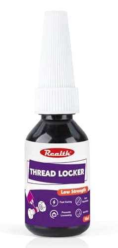 Image of Realth Thread Lock Purple 10ml | Low Strength Threadlock | Removable Threadlocker | Lock & Seal Nuts Bolts Metals - Against Losening and Leakage