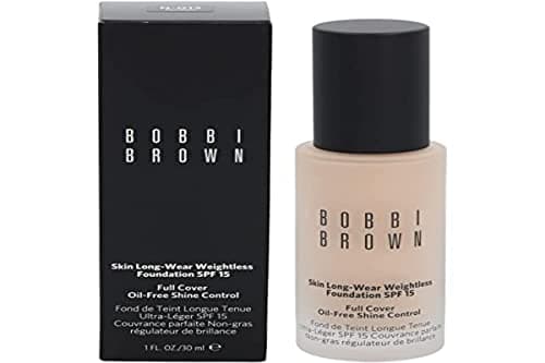 Image of Skin Long-Wear Weightless Foundation SPF15 by Bobbi Brown Porcelain 30ml