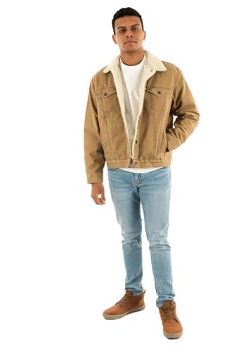Image of Levi's Type 3 Sherpa Trucker Ermine, ERMINE, M