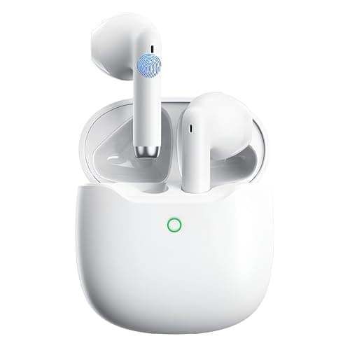 Image of Wireless Earbuds, Bluetooth 5.3 in Ear Headphones, Pods with ENC Noise Cancelling Mic Deep Bass IPX8, 40H Playtime Bluetooth Earpodz,Touch Control Wireless Headphones for iPhona/Android/Smartphones