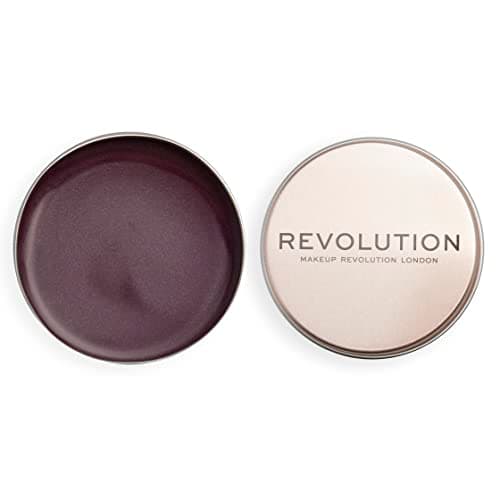 Image of Makeup Revolution London, Balm Glow, Multi-Use Cheek & Lip Balm, Buildable, Dewy Finish, Deep Plum, 32g