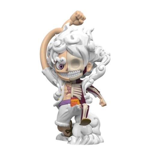 Image of Mighty Jaxx XXRAY Plus - One Piece: Luffy Gear 5 | XXRAY 9 Inch Limited Edition Collectible Art Statue | by artist Jason Freeny