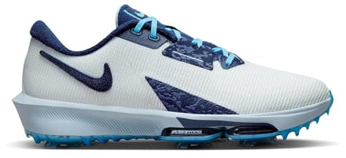 Image of Nike Air Zoom Infinity Tour NRG Golf Shoes, White/Aquarius Blue/Light Armoury Blue/Midnight Navy, 7 Women/5.5 Men