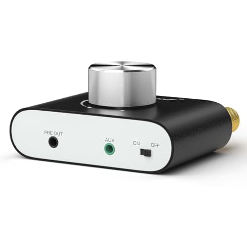 Image of Nobsound 2-Channel 200W Bluetooth Amplifier: HiFi Stereo Mini Power Amp with Subwoofer Out for Home, Desktop & Car Audio Systems, Speakers, Bass Shakers (NS-01G-MAX)
