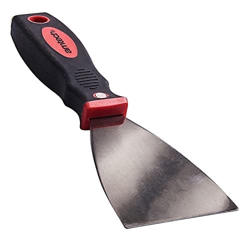Image of Amtech 3" (75 mm) Scraper, Soft Grip, Mirror-Polished Anti-Rust Spring Steel