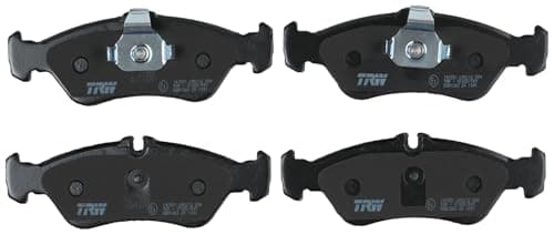 Image of TRW GDB1263 Brake Pad Set of 4 for Mercedes-Benz Sprinter 3-T Van (B903) 1995-2012 Rear Axle and Other Vehicles