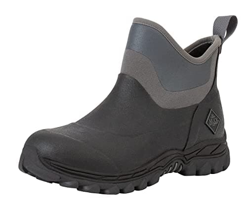 Image of Muck Boots Women's Arctic Sport II Fleece Lined Waterproof Pull on Ankle Boot, Black, 7