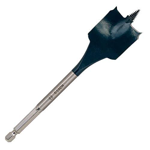 Image of Bosch Professional 2608595498 Selfcut Speed Flat Drill Bit, Hex Shank, 32mm x 152mm, Blue