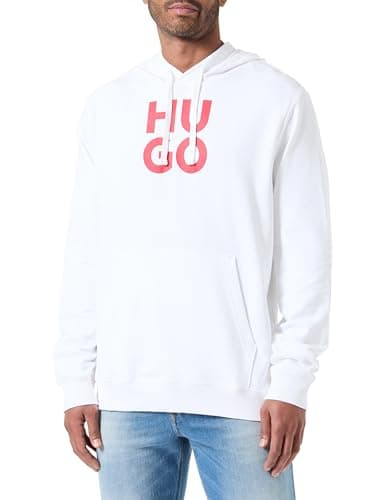 Image of HUGO Men's Daltorreson Sweatshirt, White100, XL
