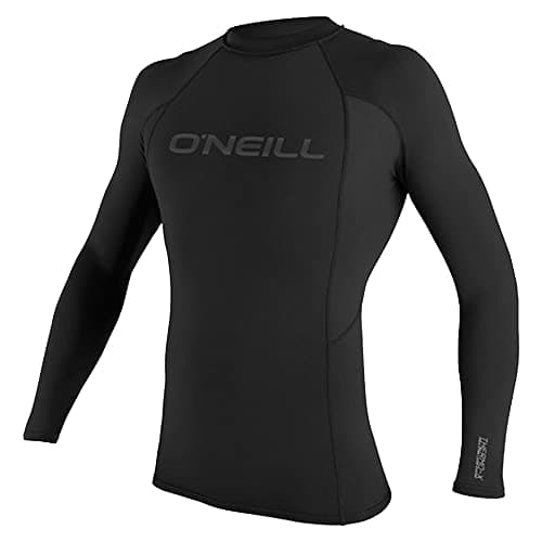Image of O'NEILL ONeill Thermo-X Long Sleeve Crew Top Black - Easy Stretch Quick dry - Water repellency, odor resistance