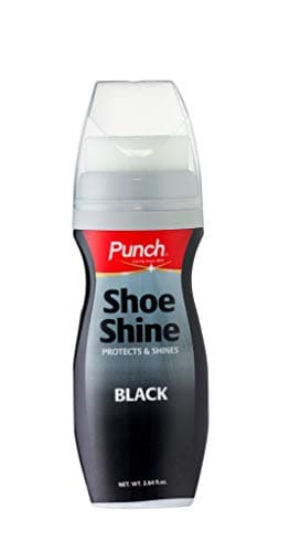 Image of Punch Shoe Shine Liquid Polish Black 75ml