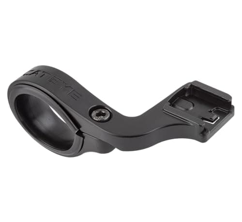 Image of CatEye Aero Front Mount: Sleek handlebar attachment, easy installation, secure fit, enhanced aerodynamics, optimal viewing position for cycle computers