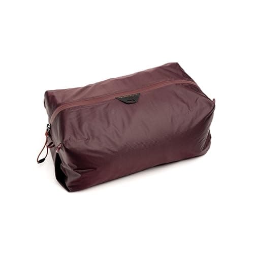 Image of Peak Design Ultralight Terra Shell Packing Cube, Eclipse, Weatherproof Luggage Cube with Strap Attachment Points and Luggage Pass Throughs, Zipper Opening, Travel Organizer for Men and Women, Size S
