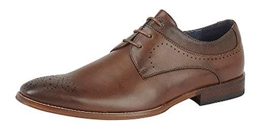 Image of Goor Mens 3 Eye Gibson Brogue (9 UK) (Brown)