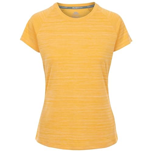 Image of Trespass Womens Active Top Vickland - Ladies Sports T-Shirt, Workout Tops, Short Sleeve Tee Shirts, Quick Dry Fitness Tshirt, Activewear for Running Gym Exercise