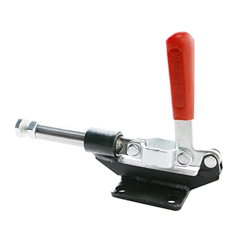 Image of Ohamtes 1PCS Carbon Steel Type 305E, 42mm Travel, 386KG (850 lbs) Push-Pull Latch Clamp, Quick Release Tool, Tooling Clamp, Linear Stroke Toggle Clamp
