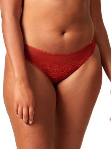Image of Gossard Glossies Lace Brief Paprika M