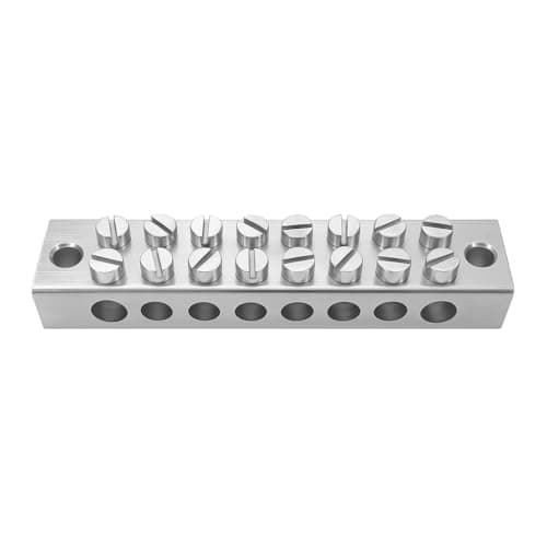 Image of Evoges 8 Way Earth Terminal Block, Brass