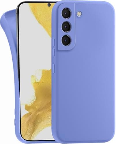 Image of MyGadget Case for Samsung Galaxy S22 - Cover Ultra Thin TPU - Soft Touch Rubber & Anti-Scratch Shell - Flexible Silicone - Matte Blue
