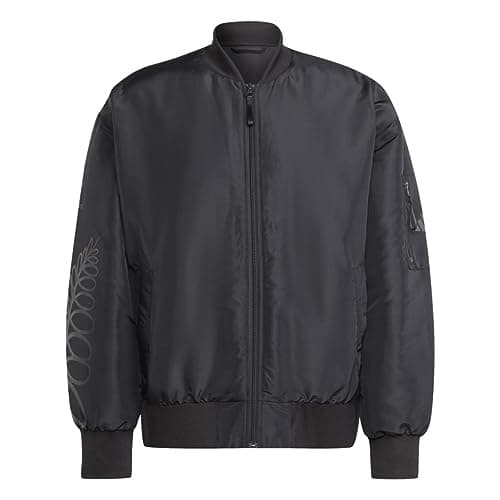 Image of Adidas BWJ35 Men's All Blacks Rugby Lightweight Padded Lifestyle Jacket, Black (IA5003), XXL
