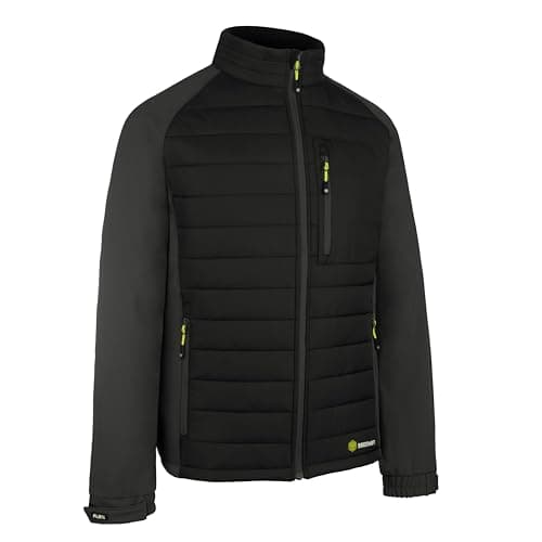 Image of BeeSwift Men's Flex Workwear Padded Jacket, Black, XL