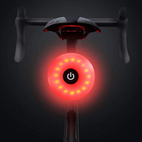 Image of WASAGA Waterproof Rechargeable LED USB 5 Modes Rear Tail Light (Red)