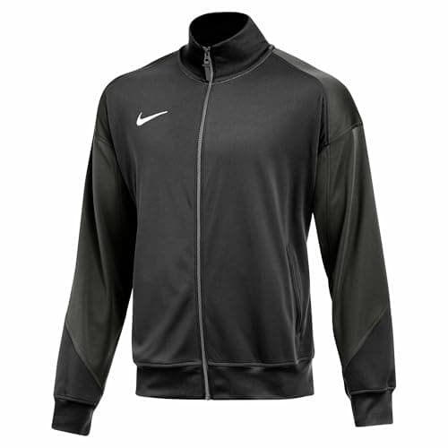 Image of Nike FD7727-010 M NK DF ANTHM JKT K 24 Jacket Men's BLACK/ANTHRACITE/BLACK/WHITE Size L