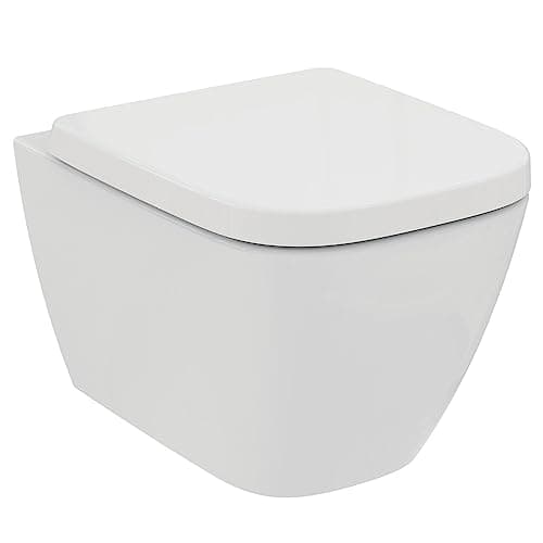 Image of Ideal Standard i.Life S Compact Wall Mounted Toilet with ProSys Frame and Cistern, Soft Close Toilet Seat and Dual Flushplate