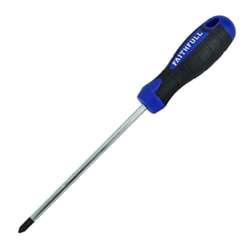 Image of Faithfull Soft-Grip Screwdriver Phillips PH2 150mm Blade Length