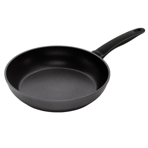 Image of Kuhn Rikon Easy Induction Non Stick Aluminium Frying Pan with Bakelite Handle 20cm. Nonstick Frying Pan Induction Safe Pan. Oven Safe and Dishwasher Safe. Lifetime Kuhn Rikon Cookware Guarantee. Black