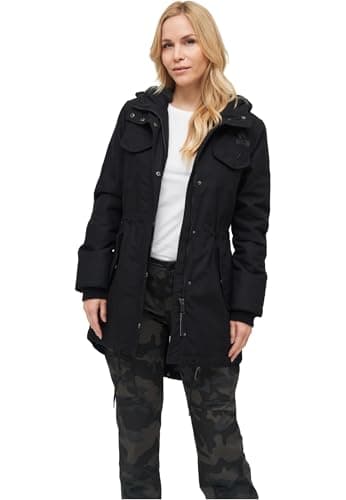 Image of Brandit Women Marsh Lake Parka, color: black, size: L