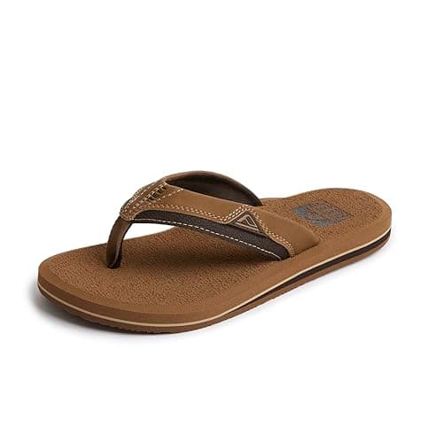 Image of Reef Men's CUSHION DAWN Flip-Flop, Bronze, 9 UK