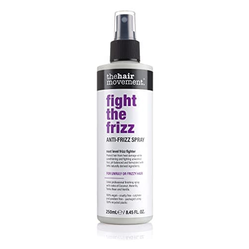 Image of The Hair Movement | Fight the Frizz Anti-Frizz for Dry & Damaged Hair | Leave in Heat Protection Treatment Spray | Salon Professional Anti-Frizz Spray Provides Instant Shine and Softness