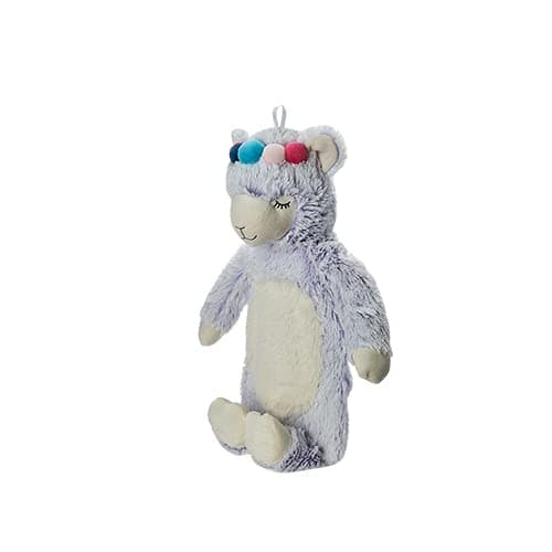 Image of Warmies 3D Hot Water Bottle - Llama, Lilac (SHWB-LLA-1-22), Medium
