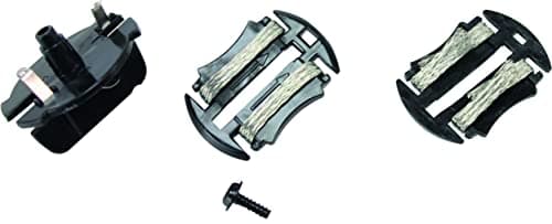 Image of Scalextric C8330 Drift Guide Blade x 1, Braid Plates x 2 & Screw Pack 1:32 Scale Accessory, Black