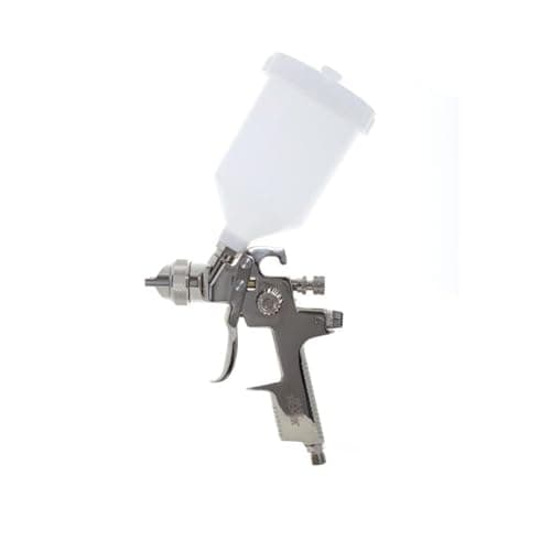 Image of Gravity feed HVLP spray gun with 600cc pot suitable for waterbased & solvent paints