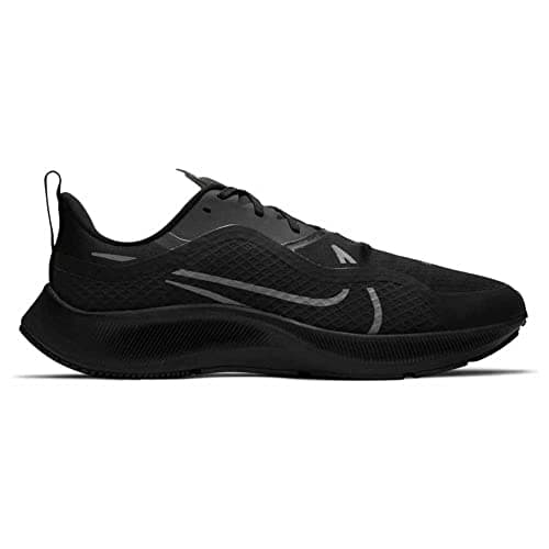 Image of NIKE Air Zoom Pegasus 37 Shield Mens Running Trainers CQ7935 Sneakers Shoes (UK 7 US 8 EU 41, Black Anthracite 001)