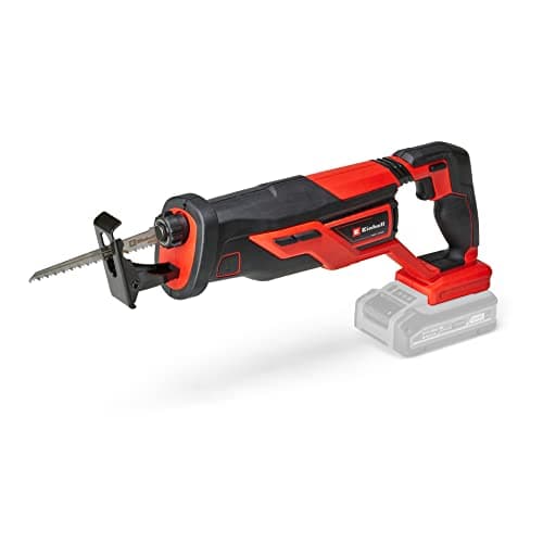 Image of Einhell Power X-Change 18V Cordless Reciprocating Saw ~ 26mm Stroke Height, 18cm Cutting Depth, Wood Saw Blade ~ TE-AP 18/26 Li Solo Electric Saw - Battery and Charger Not Included