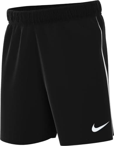 Image of NIKE DR0968-010 Y NK DF LGE Knit III Short K Shorts Unisex Boys Black/White/White Size M
