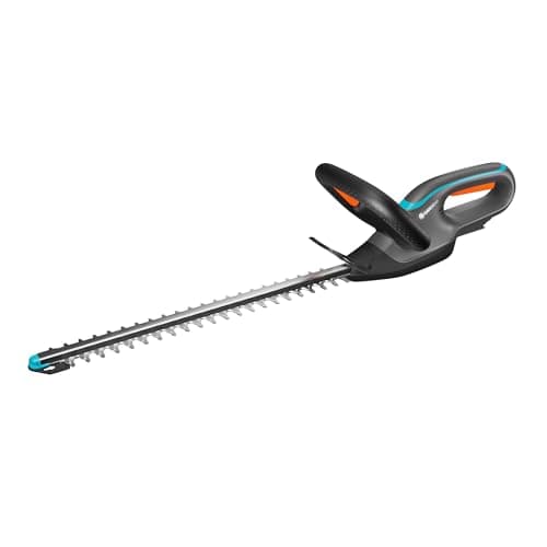 Image of Gardena Hedge Trimmer EasyCut 45/18V Solo Hedge Trimmer: Dual-Action Blades, Blade tip Protector, Ergonomic Handle, Easy Storage, Cable-Free Cutting (14734-55)