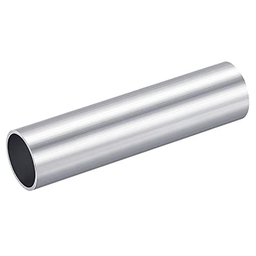 Image of sourcing map 6063 Aluminum Round Tube 25mm OD 22mm Inner Dia 100mm Length Pipe Tubing