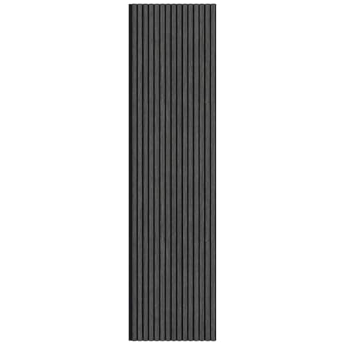 Image of INMOZATA Sound Proof Panels for Walls and Ceiling, Acoustic Wall Panels Decorative, Wooden Slats Wall Panel for Home, Office, Bedroom, Living Room, Grey, 2400mm x 600mm