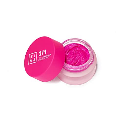 Image of 3ina MAKEUP - The 24h Cream Eyeshadow 371 - Vivid Pink 24H Longwearing & Waterproof Fast Drying Formula - Creamy Texture - Highly Pigmented - Matte and Shimmer Finish - Vegan - Cruelty Free