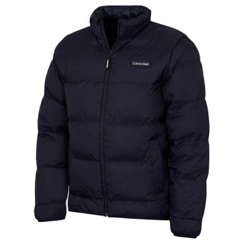 Image of Calvin Klein Mens Rivington Padded Wind Proof Jacket - Navy - S